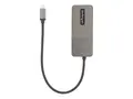 STARTECH.COM 3-Port USB-C MST Hub Triple HDMI up to 4K 60Hz w/DP 1.4 Alt