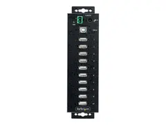 STARTECH.COM 10-Port Industrial USB 2. Hub Rugged USB Hub w/ESD Level 4 Protec