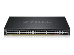Zyxel XGS2220 Series XGS2220-54FP - Switch L3-tilgang, NebulaFLEX Cloud, 960 W - Styrt - 48 x Gigabit Ethernet + 6 x 10 Gigabit (opplink) - stasjon&#230;r, rackmonterbar - PoE++ (960 W)