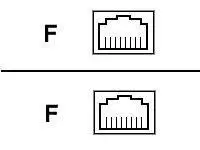 APC - Nettverkkopler - RJ-45 (hunn) til RJ-45 (hunn) CAT 5 - hvit