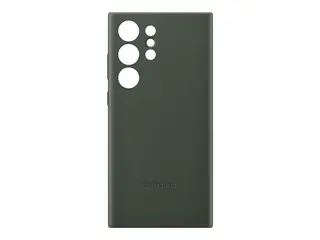 Samsung EF-VS918 - Baksidedeksel for mobiltelefon ekte skinn - grønn - for Galaxy S23 Ultra