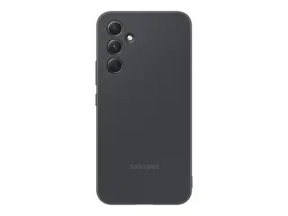 Samsung EP-PA546 - Baksidedeksel for mobiltelefon silikon - svart - for Galaxy A54 5G