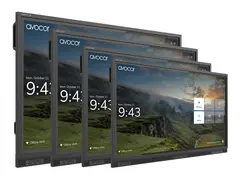 Avocor - 75" Diagonalklasse E Series LED-bakgrunnsbelyst LCD-skjerm interaktiv - med pekeskjerm (multiberørings) - 4K UHD (2160p) 3840 x 2160 - direktebelyst LED