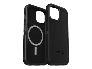 OtterBox Defender Series XT - Baksidedeksel for mobiltelefon robust - MagSafe-samsvar - polykarbonat, syntetisk gummi - svart - for Apple iPhone 15