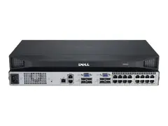 Dell DAV2216-G01 - KVM-svitsj - 16 x KVM port(s) 2 lokalbrukere - stasjon&#230;r