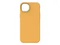 KEY - Baksidedeksel for mobiltelefon antibakteriell - MagSafe-samsvar - væskesilikon, hard polykarbonat - honeycomb orange - 6.7" - for Apple iPhone 14 Plus (6.7 tommer)