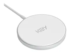 Key - Tr&#229;dl&#248;s ladepute - 15 watt 3 A - hvit