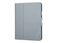 Targus VersaVu - Lommebok for nettbrett 360-roterende - polyuretan, termoplast-polyuretan (TPU) - s&#248;lv - 10.9&quot; - for Apple 10.9-inch iPad (10. generasjon); iPad A16 Wi-Fi, A16 Wi-Fi + Cellular