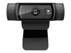Logitech HD Pro Webcam C920 - Nettkamera farge - 1920 x 1080 - lyd - USB 2.0 - H.265