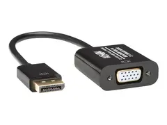 Eaton Tripp Lite Series 6in DisplayPort to VGA Adapter Active Converter DP to VGA M/F DPort 1.2 6&quot; Displayadapter - DisplayPort (hann) til HD-15 (VGA) (hunn) - 15.2 cm - aktiv - svart
