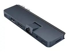 HyperDrive DUO PRO 7-in-2 - dokkingstasjon USB-C x 2 - HDMI - 1GbE