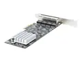 STARTECH.COM 4-Port 2.5G NBASE-T PCIe Network Card Computer Network Card Inte