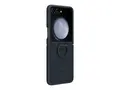 Samsung EF-PF731 - Baksidedeksel for mobiltelefon med ring - silikon - indigo - for Galaxy Z Flip5