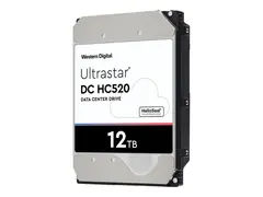 WD Ultrastar DC HC520 HUH721212ALE604 Harddisk - 12 TB - intern - 3.5" - SATA 6Gb/s - 7200 rpm - buffer: 256 MB