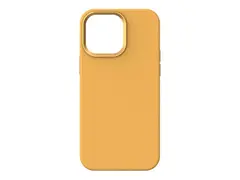 KEY - Baksidedeksel for mobiltelefon antibakteriell - MagSafe-samsvar - væskesilikon, hard polykarbonat - honeycomb orange - 6.7" - for Apple iPhone 14 Pro Max (6.7 tommer)