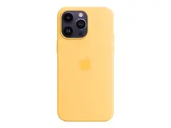 Apple - Baksidedeksel for mobiltelefon - med MagSafe silikon - solglød - for iPhone 14 Pro Max
