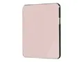 Targus Click-In - Lommebok for nettbrett termoplast-polyuretan (TPU), polyuretan - rosagull - 10.9&quot; - for Apple 10.9-inch iPad (10. generasjon); iPad A16 Wi-Fi, A16 Wi-Fi + Cellular