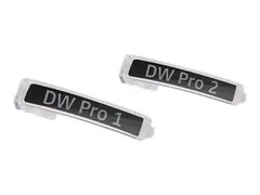 EPOS - Merkeplatesett for hodesett for IMPACT DW Pro1, Pro2; IMPACT MB Pro 1, Pro 2