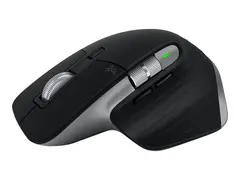 Logitech Master Series MX Master 3S for Mac Mus - ergonomisk - optisk - 7 knapper - tr&#229;dl&#248;s - 2.4 GHz, Bluetooth - romgr&#229; - for Apple MacBook