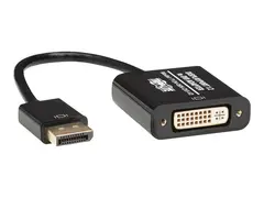 Eaton Tripp Lite Series 6in DisplayPort to DVI Adapter Active Converter M/F DPort 1.2 6&quot; Displayadapter - DisplayPort (hann) til DVI-D (hunn) - 15.2 cm - aktiv - svart
