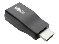 Eaton Tripp Lite Series Compact HDMI to VGA Adapter with Audio (M/F), 1920 x 1200 (1080p) @ 60 Hz Videokonverter - HDMI - VGA - svart