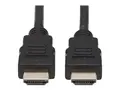 Eaton Tripp Lite Series High-Speed HDMI to HDMI Cable, Digital Video with Audio, UHD 4K, Black, 6 ft. (1.83 m) HDMI-kabel - HDMI hann til HDMI hann - 1.8 m - dobbeltisolert - svart - 4K-st&#248;tte