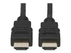 Eaton Tripp Lite Series High-Speed HDMI to HDMI Cable, Digital Video with Audio, UHD 4K, Black, 6 ft. (1.83 m) HDMI-kabel - HDMI hann til HDMI hann - 1.8 m - dobbeltisolert - svart - 4K-st&#248;tte
