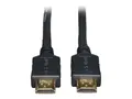 Eaton Tripp Lite Series High-Speed HDMI Cable, Digital Video with Audio, UHD 4K (M/M), Black, 3 ft. (0.91 m) HDMI-kabel - HDMI hann til HDMI hann - 91 cm - dobbeltisolert - svart