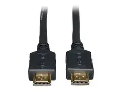 Eaton Tripp Lite Series High-Speed HDMI Cable, Digital Video with Audio, UHD 4K (M/M), Black, 3 ft. (0.91 m) HDMI-kabel - HDMI hann til HDMI hann - 91 cm - dobbeltisolert - svart