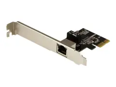 StarTech.com 1-Port Gigabit Ethernet Network Card PCI Express, Intel I210 NIC - Single Port PCIe Network Adapter Card with Intel Chipset (ST1000SPEXI) - Nettverksadapter - PCIe lav profil - 1GbE - 1000Base-T - svart