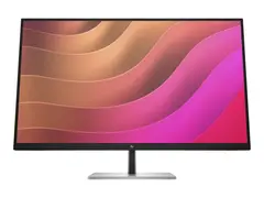 HP E32K G5 - E-Series - LED-skjerm - 31.5" 3840 x 2160 4K UHD (2160p) @ 60 Hz - IPS - 350 cd/m² - 1000:1 - 5 ms - HDMI, DisplayPort, USB-C - høyttalere - svart hode, svart og sølv (stativ)