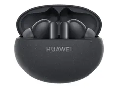 Huawei FreeBuds 5i - True wireless-hodetelefoner i &#248;ret - Bluetooth - aktiv st&#248;ydemping - svart