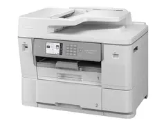 Brother MFC-J6959DW - Multifunksjonsskriver farge - ink-jet - A3/Ledger (medie) - opp til 25 spm (kopiering) - opp til 30 spm (trykking) - 850 ark - 33.6 kbps - USB 2.0, LAN, USB 2.0 vert, NFC, Wi-Fi(n)