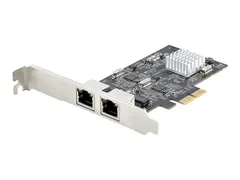 STARTECH.COM 2-Port 2.5G NBASE-T PCIe Network Card Computer Network Card Inte