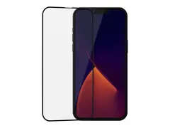 Key Besseggen - Skjermbeskyttelse for mobiltelefon 2.5D - glass - 6.7&quot; - rammefarge svart - for Apple iPhone 14 Plus