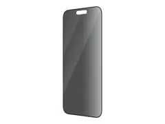 PanzerGlass - Skjermbeskyttelse for mobiltelefon glass - med personvernsfilter - rammefarge svart - for Apple iPhone 14 Pro Max