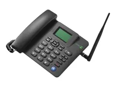 DORO 4100H - 4G stasjon&#230;r mobiltelefon / Internminne 80 MB 128 x 64 piksler - svart
