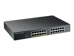 Zyxel GS1915 Series GS1915-24EP - Switch NebulaFLEX-kompatibel - smart - 24 x 10/100/1000 (12 PoE) - stasjon&#230;r, veggmonterbar - PoE (130 W)