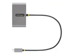STARTECH.COM 4-Port USB-C Hub with 100 Power Delivery Pass-Through 2x USB-A +