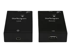 STARTECH 1PORT USB EXTENDER KIT - USB TO ETHERNET EXTENDER - USB 2.0
