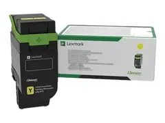 Lexmark - Gul - original - boks - tonerpatron LCCP, LRP for Lexmark CS531dw, CS632dwe, CX532adwe, CX635adwe