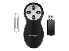 Kensington Wireless Presenter - Presentasjonsfjernstyring 4 knapper - RF