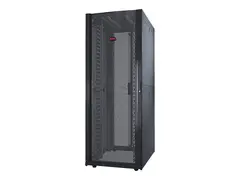 APC NetShelter SX Networking Enclosure with Sides Rack - svart - 42U - TAA-samsvar - for P/N: SUA1000RMI2U, SUA2200RMXLI3U, SUA5000RMI5U