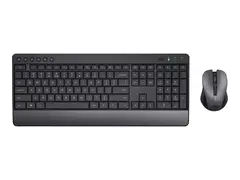 Trust TKM-450 - Tastatur- og mussett tr&#229;dl&#248;s - Nordisk - svart - pappeske