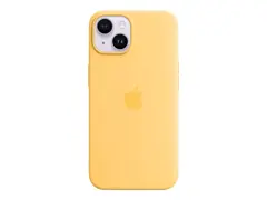 Apple - Baksidedeksel for mobiltelefon - MagSafe-samsvar silikon - solglød - for iPhone 14