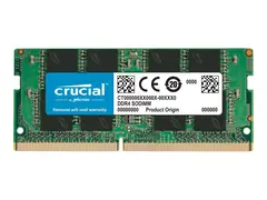Crucial - DDR4 - modul - 16 GB SO DIMM 260-pin - 3200 MHz / PC4-25600 - ikke-bufret - TAA-samsvar