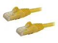 STARTECH 0.5M YELLOW CAT6 CABLE SNAGLESS ETHERNET CABLE - UTP