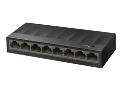 TP-Link LiteWave LS1008G - Switch - ikke-styrt 8 x 10/100/1000 - stasjon&#230;r, veggmonterbar