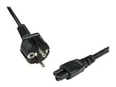 STARTECH 3 SLOT POWER CORD - EU MAINS TO IEC320 C5 POWER CORD - 0.75MM