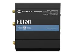 Teltonika RUT241 - Tr&#229;dl&#248;s ruter - WWAN 2,4 GHz 2G, 3G, 4G - DIN-skinnemonterbar